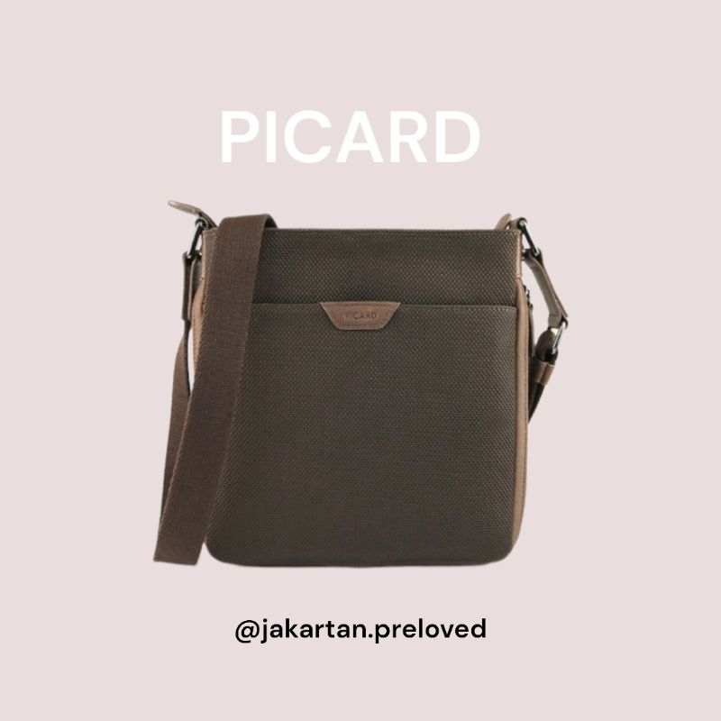 Preloved Tas Picard Bufallo Messenger Bag