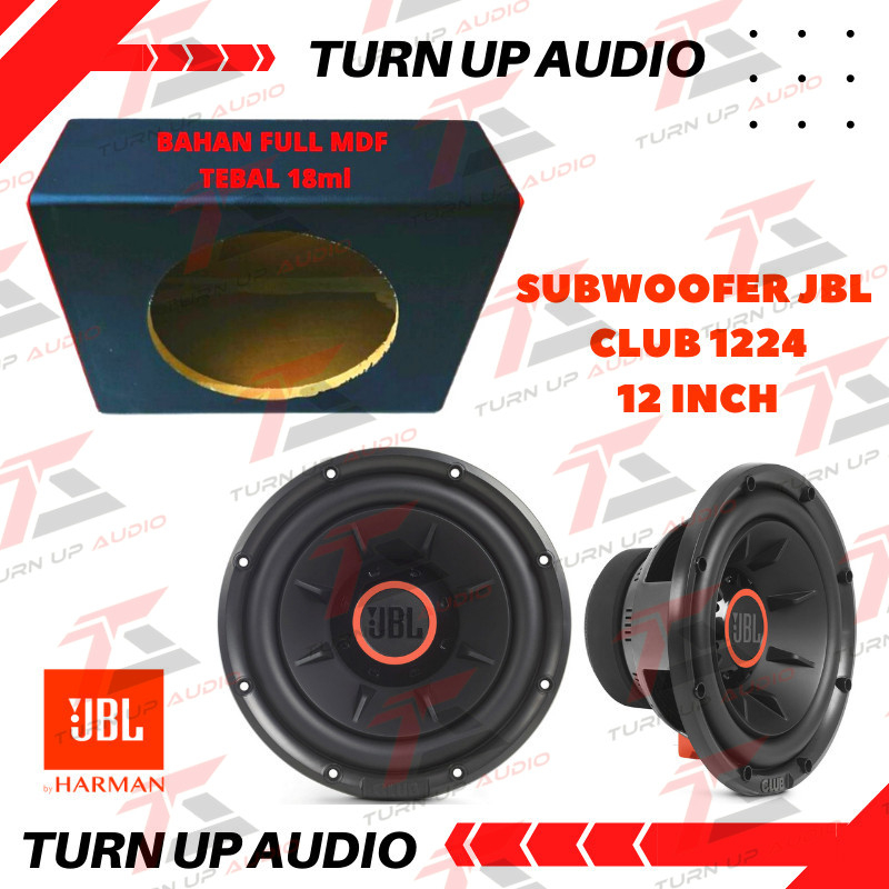 Subwoofer JBL CLUB 1224 BONUS Box Speaker SUBWOOFER ORIGINAL JBL