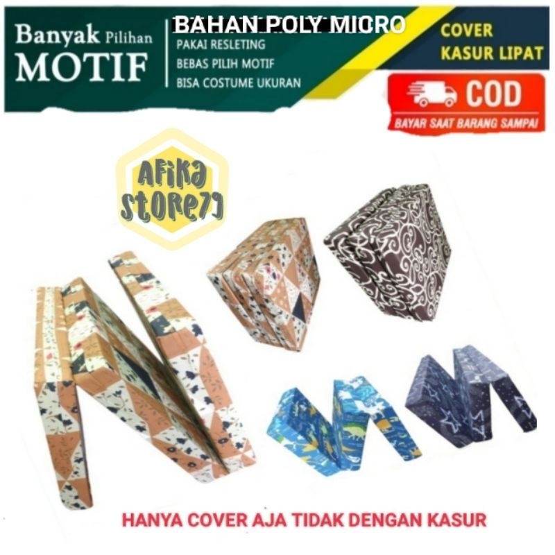 Sarung Kasur Lipat 3 tebal 10 Ukuran 200x180 200x160 200x145 200x120 200x90