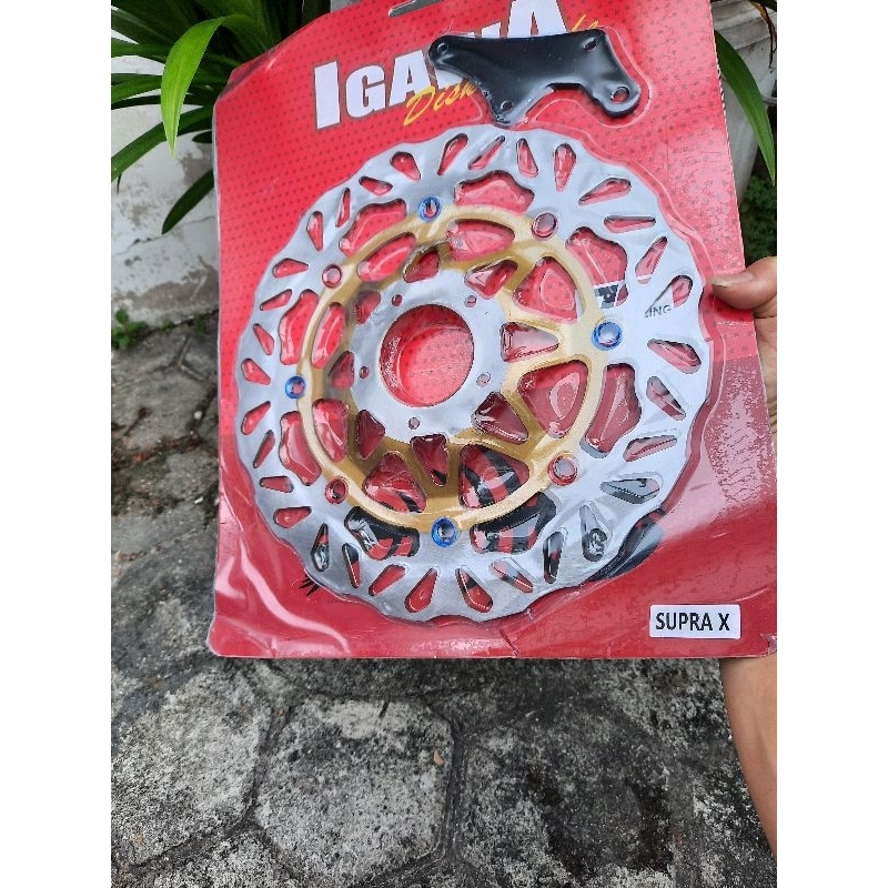 piringan cakram depan lebar 300 supra lama supra fit lama model psm lubang baut 5 cembung