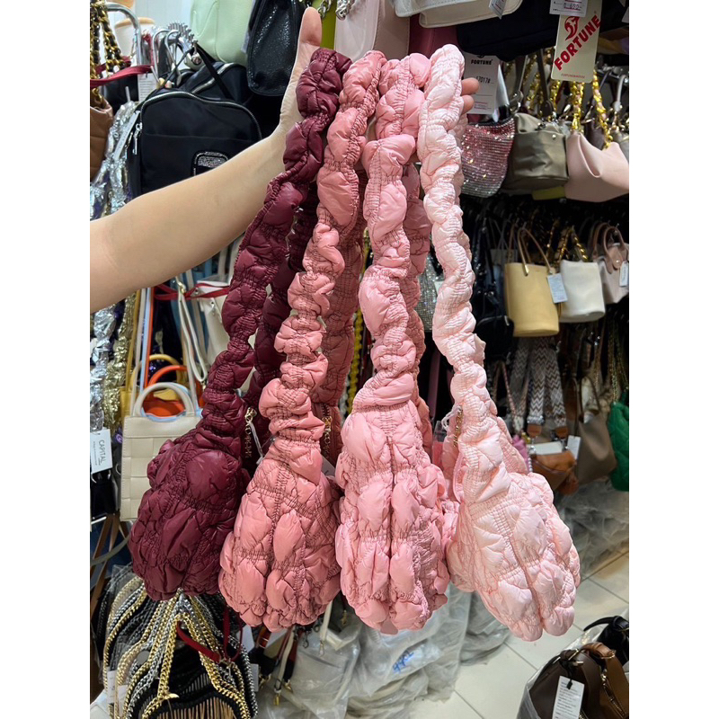 Kapau Bag Drakor Carlyn bag Nylon Korea Miror ada Tag
