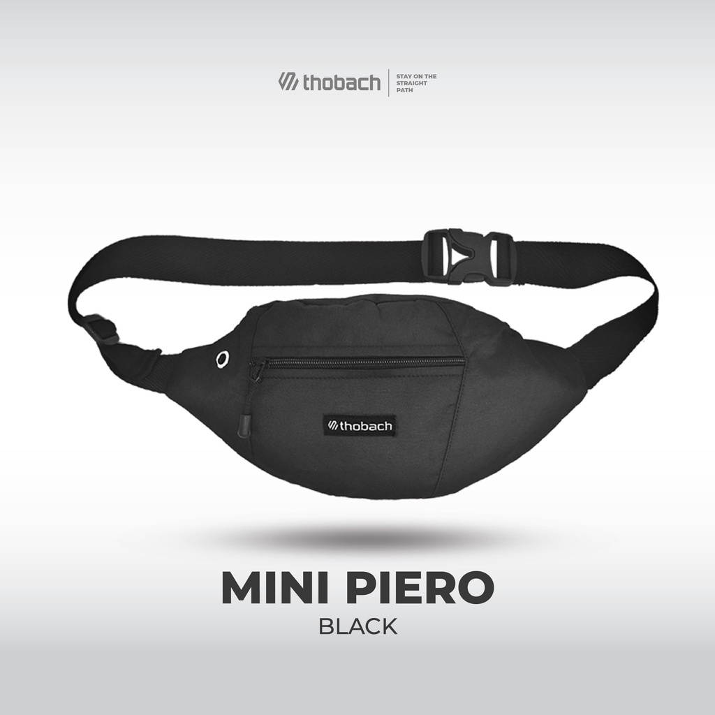 Tas Selempang / Tas Waistbag / Tas Pinggang Kecil Pria Wanita Mini Piero THOBACH Original