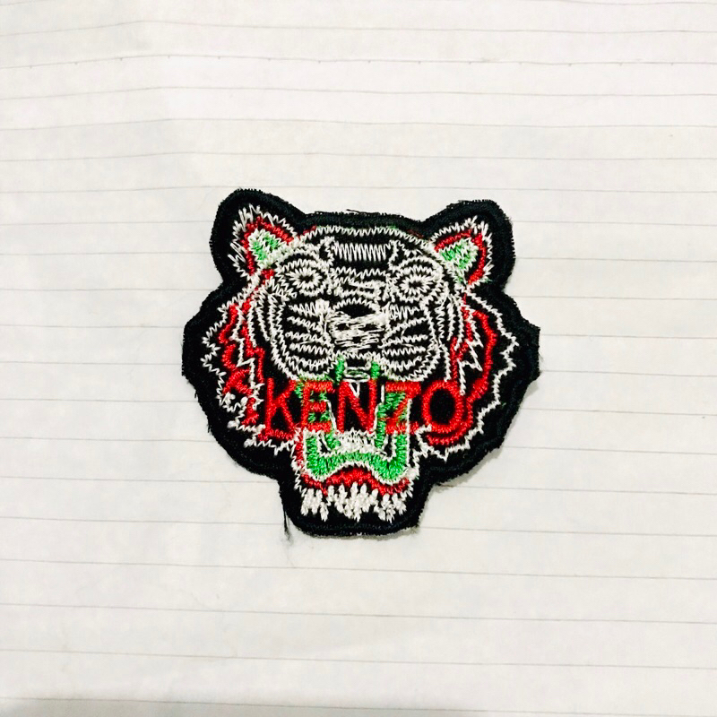 Patch Bordir Kenzo Merah Premium