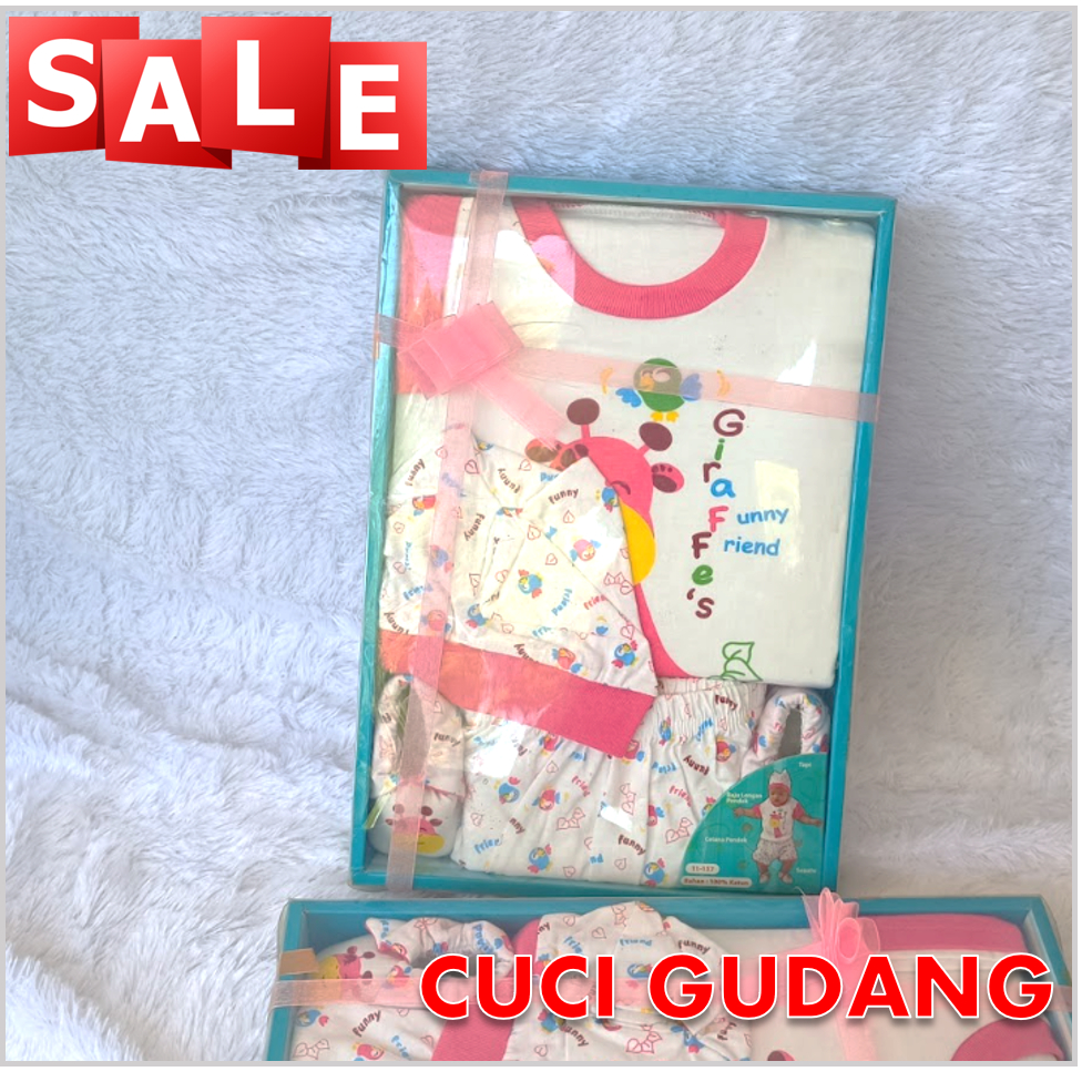 [SALE CUCI GUDANG] Kiddy Just Baby Gift Set Girl