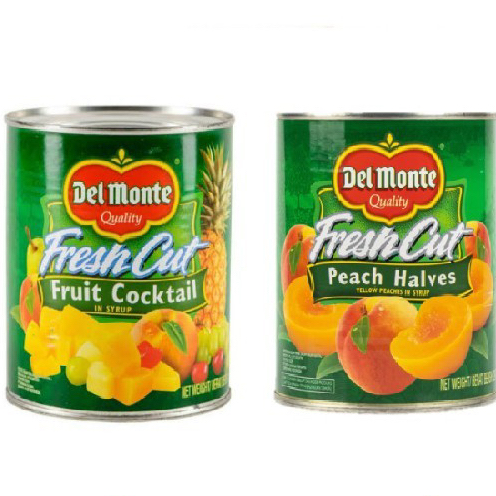 

Delmonte fruit cocktail / peach halves 825 gram