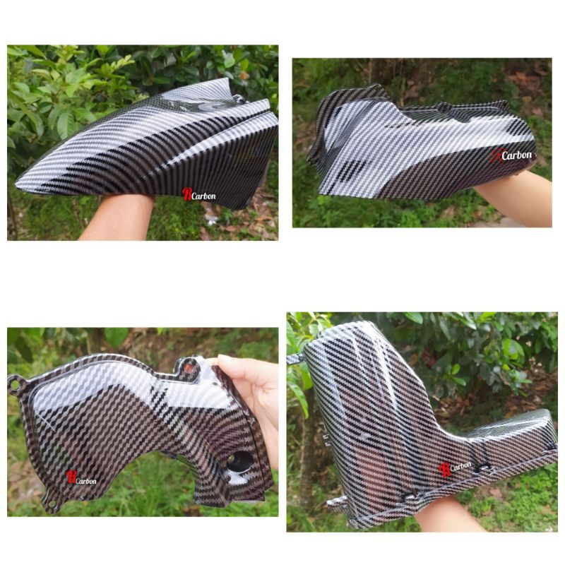 carbon celup tutup filter box filter keongan spakbor depan Mio j Mio GT