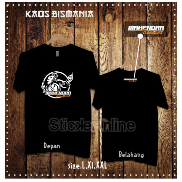 kaos bismania mahendra transport/baju bis bus murah