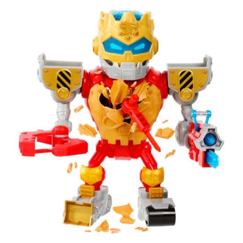 Treasure X Robots Gold Mega Treasure Bot Mainan Figure