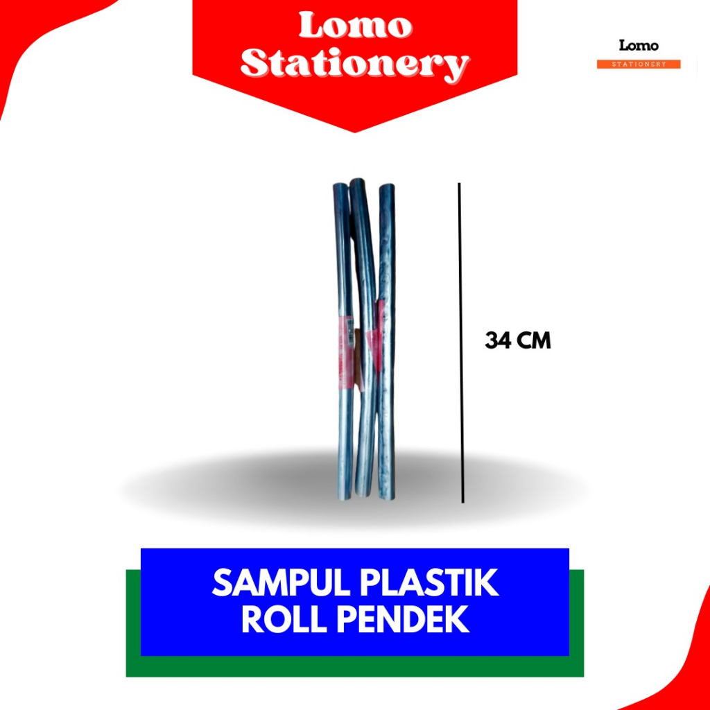 

Sampul Buku Roll Plastik Ukuran 34 cm