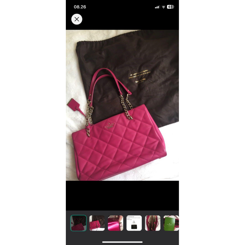 Kate Spade bag Fuschia