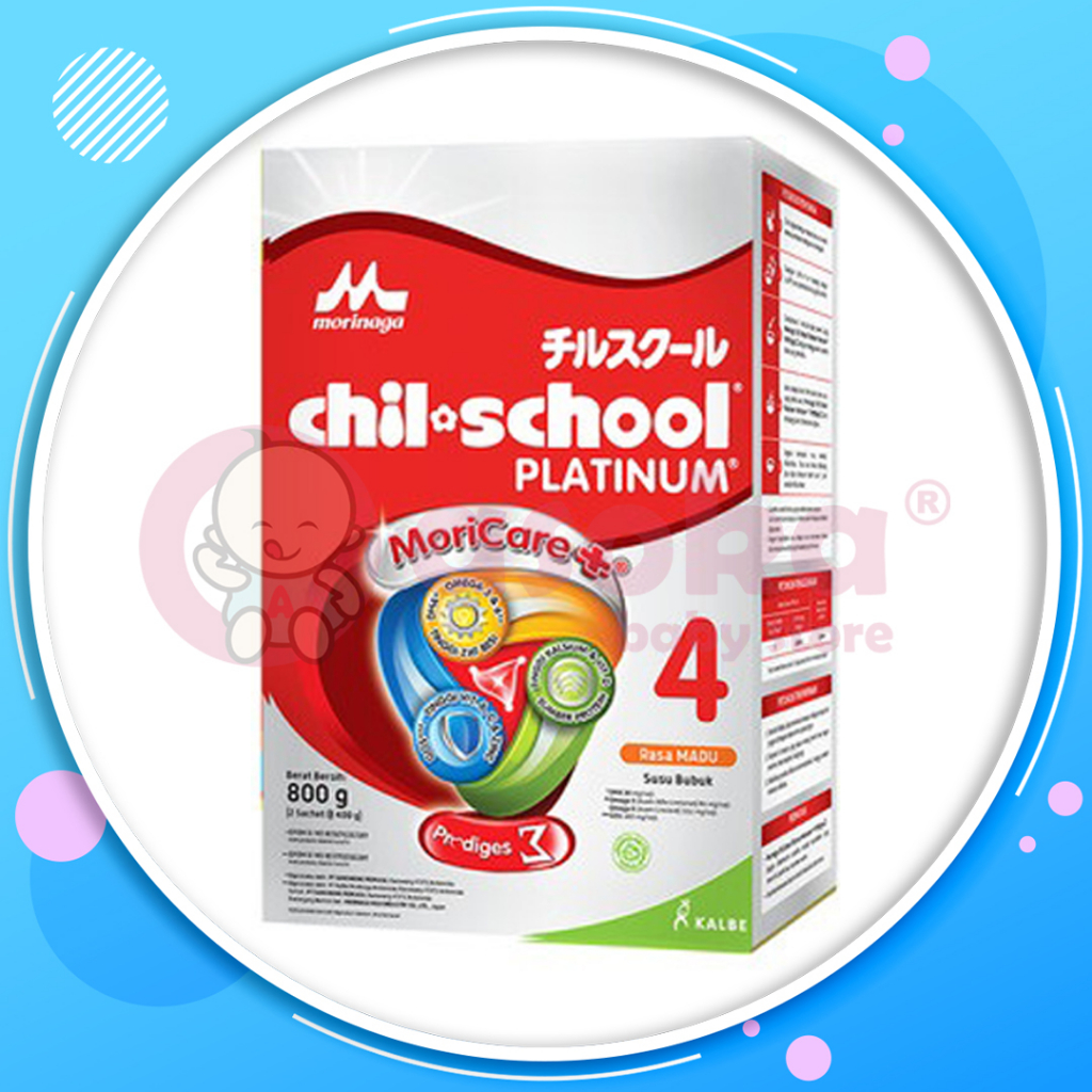 Morinaga Chil School Platinum Madu 800g - Susu Formula Pertumbuhan Anak Usia 3-12 Tahun ASOKA