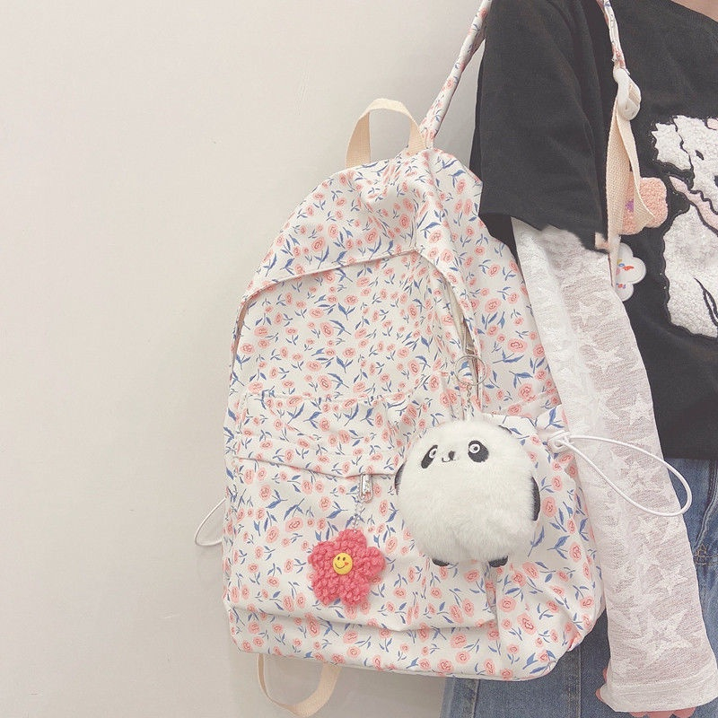 [TOSERBA8889] RANSEL WANITA IMPORT FREE GANTUNGAN/TAS WANITA/TAS SEKOLAH AESTHETIC STYLE KOREA