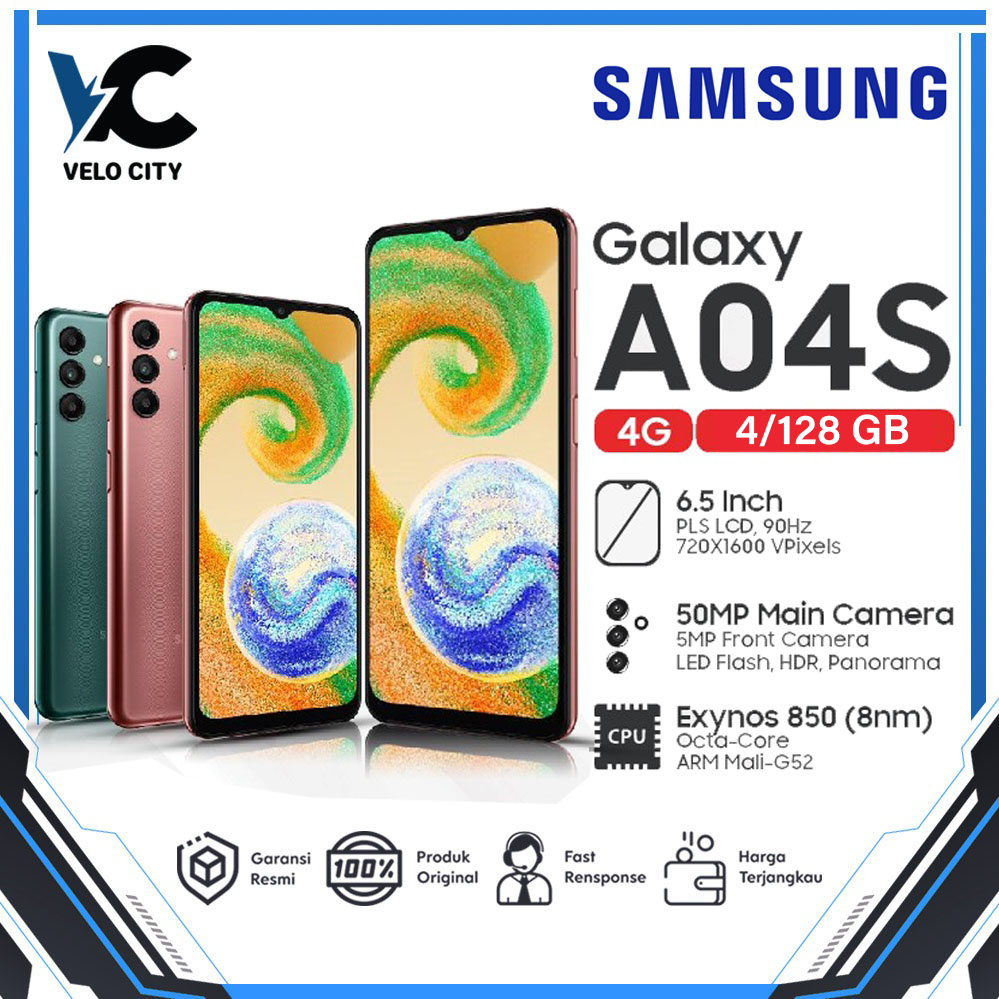 Samsung Galaxy A04s A04 S 4/128 RAM 4 ROM 128 GB - Garansi Resmi SEIN