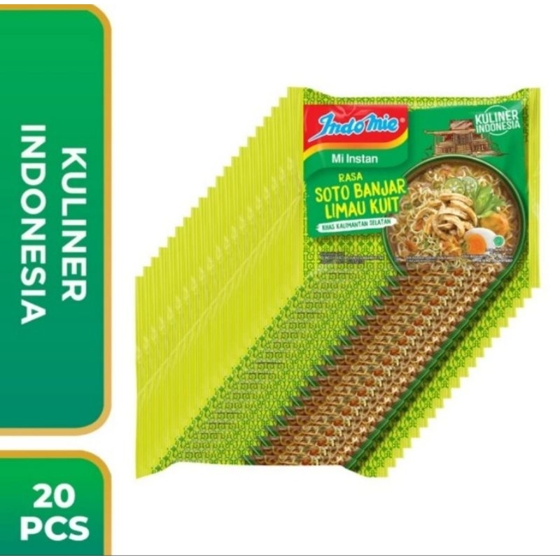 

Indomie Mi Instan Rasa Soto Banjar Limau Kuit 20 Pc