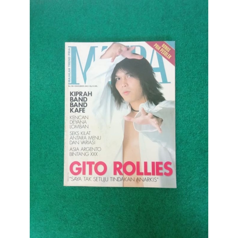 Majalah Matra Edisi November 2002: Cover Once Mekel