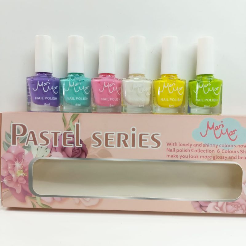 KUTEK MARIMAR PASTEL SERIES ISI 6 PCS