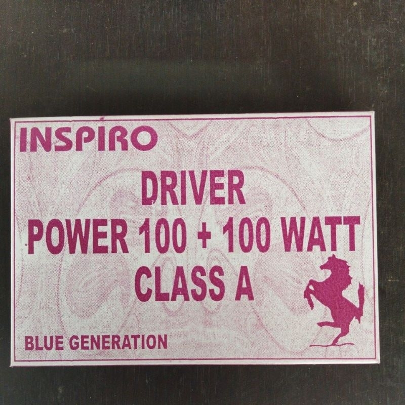 Kit Driver Power Class A Stereo