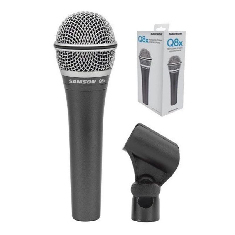 Samson Q8X Microphone Dynamic Profesional Original