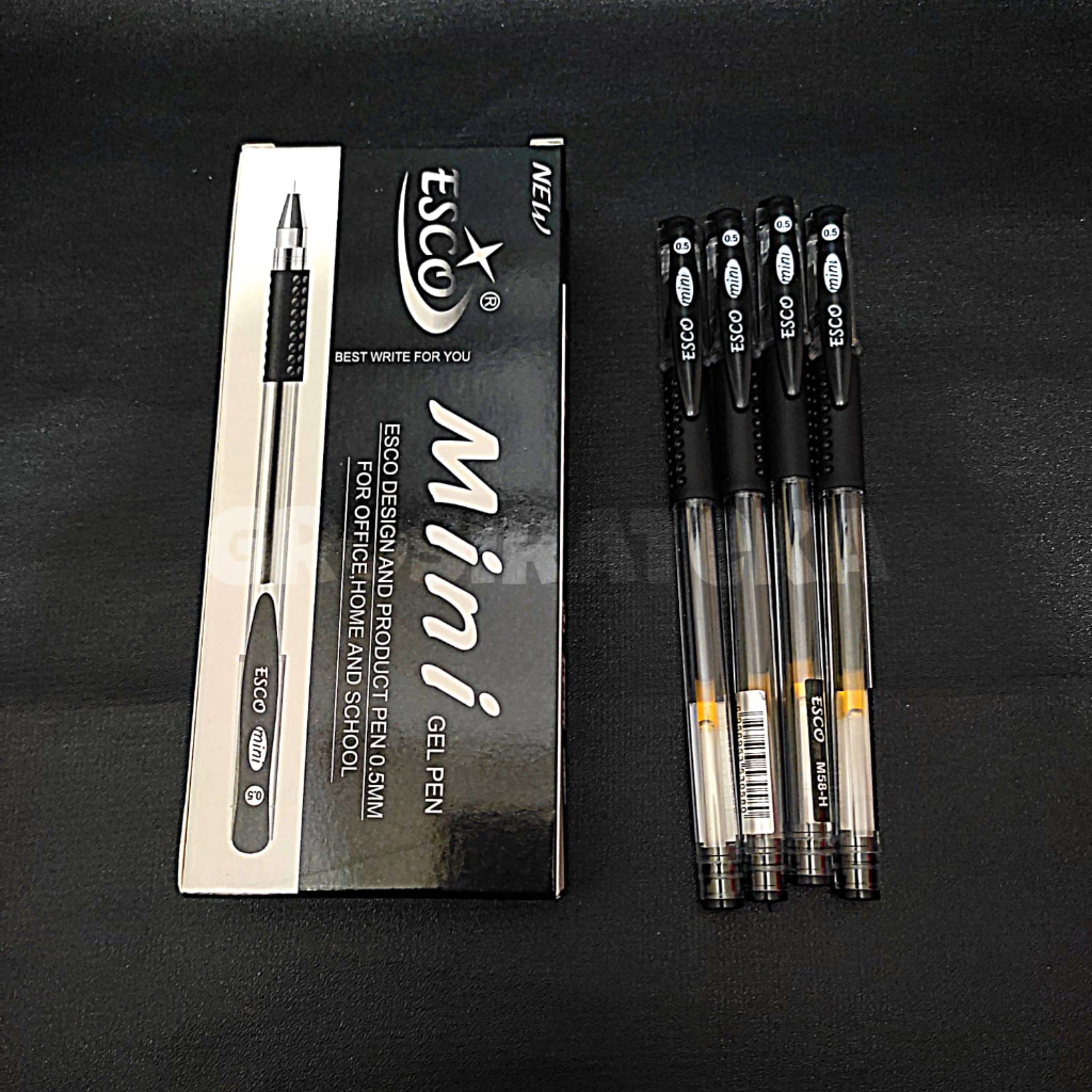 

PULPEN ,PULPEN GEL ,BOLPEN , BOLPOIN M-58 HITAM ESCO