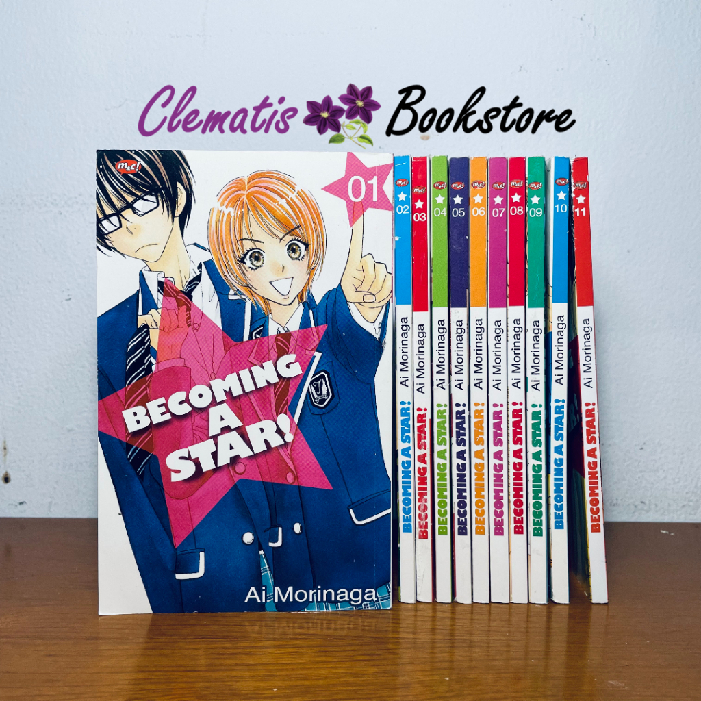 [Preloved] Komik Becoming A Star / Kirara No Hoshi Vol 1-11 (Ai Morinaga)