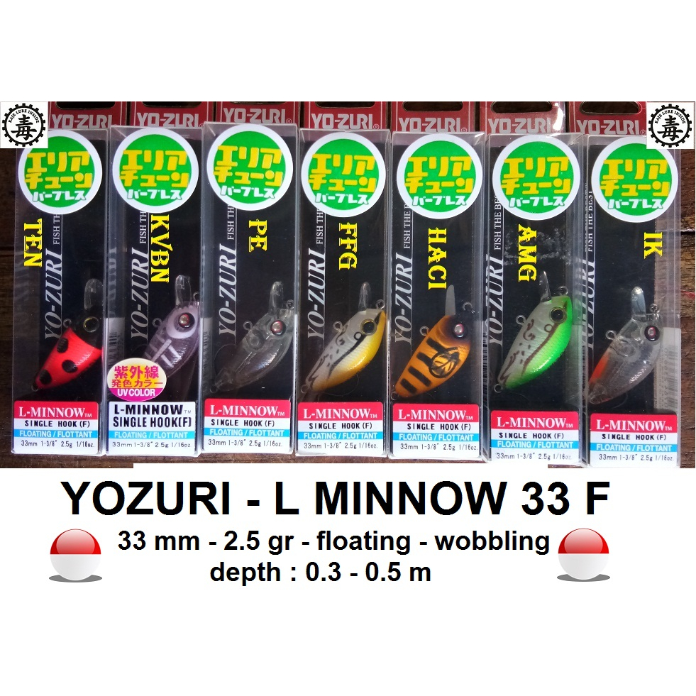 YOZURI - L Minnow 33F