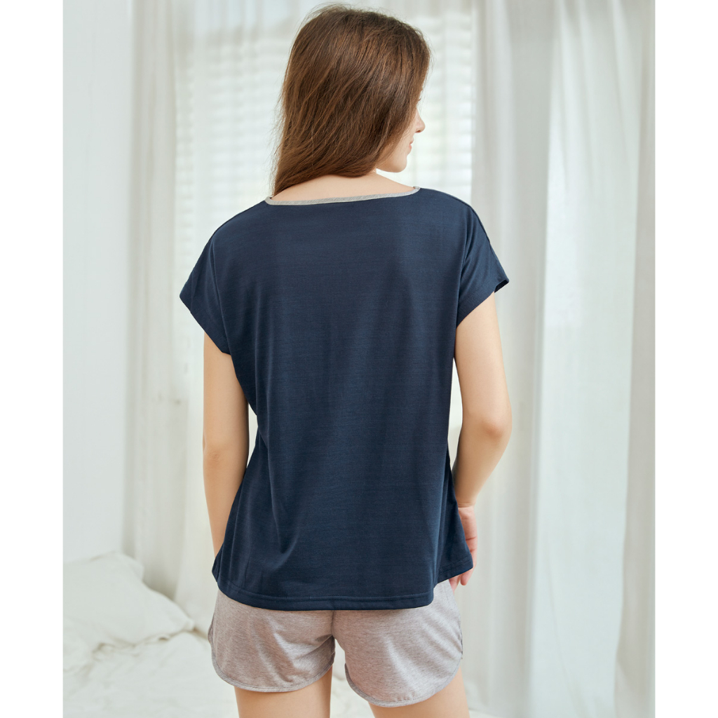 Young Curves CW Cotton Top &amp; Short C01-S01125