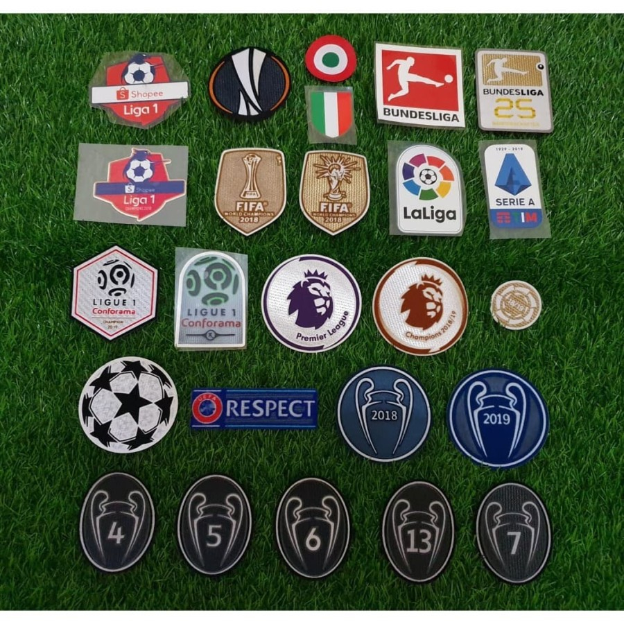 Pasang Patch Emblem Badge Klub Bola