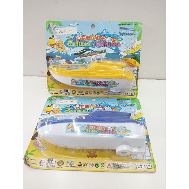 Mainan Anak Anak Kapal Kapalan Selancar/Mainan Speedboat Surfing