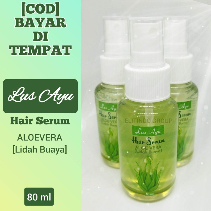 `ღ´ PHINKL `ღ´ Lus ayu hair serum 80ml - aloe vera  dan rose