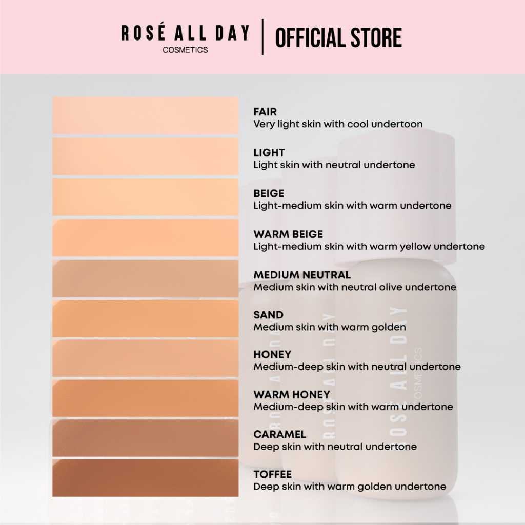 ROSE ALL DAY The Realest Lightweight Skin Tint