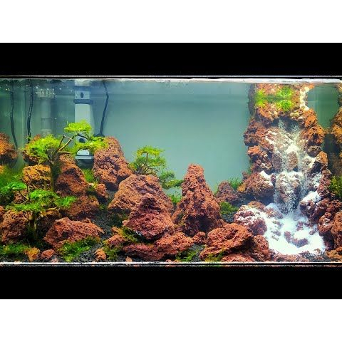 MEDIA AQUASCAPE LAVA ROCK 1KG LAVA ROCK MERAH