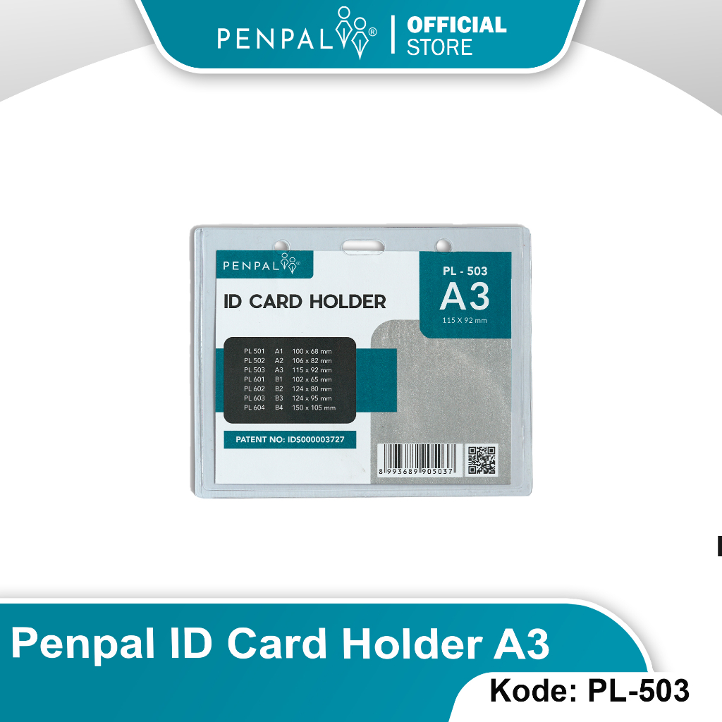 

Penpal ID Card Holder A3 PL-503 [20 pcs]