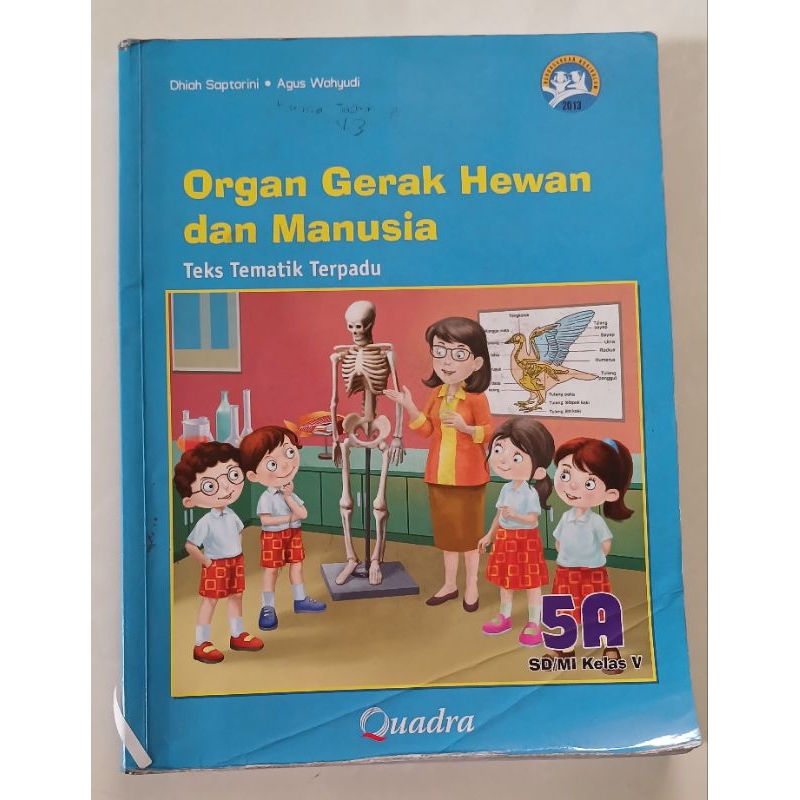 

Buku tematik kelas 5 SD K-13(5A-5i)| Quadra