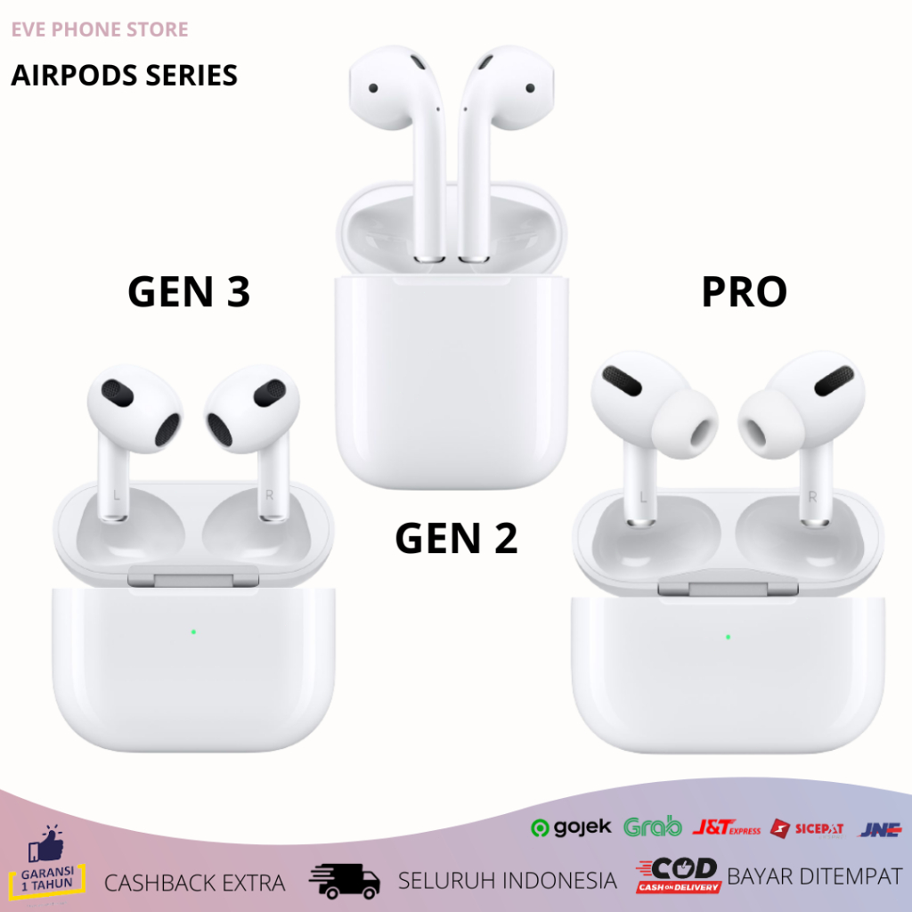 E-PODS GEN 2 GEN 3 PRO 2022 Wireless Charging [Final Upgrade + IMEI / Serial Number Valid + Spatial Audio]