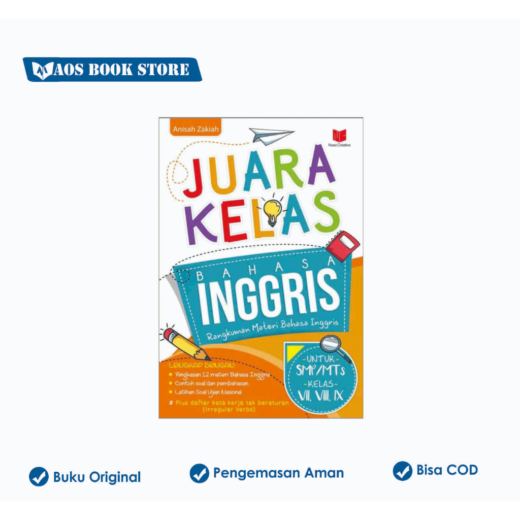 Juara Kelas Bahasa Inggris: Rangkuman Materi Bahasa Inggris SMP Juara Kelas Bahasa Inggris: Rangkuma