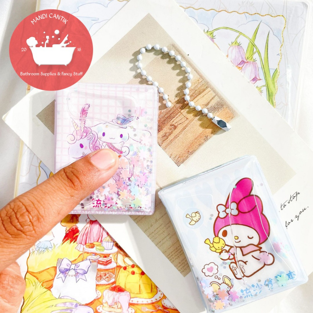 BUKU STIKER MINI SANRIO 1 SET ISI 2 PCS XM-8 STICKER BOOK TERMURAH DEKORASI BAGUS SOUVERNIR