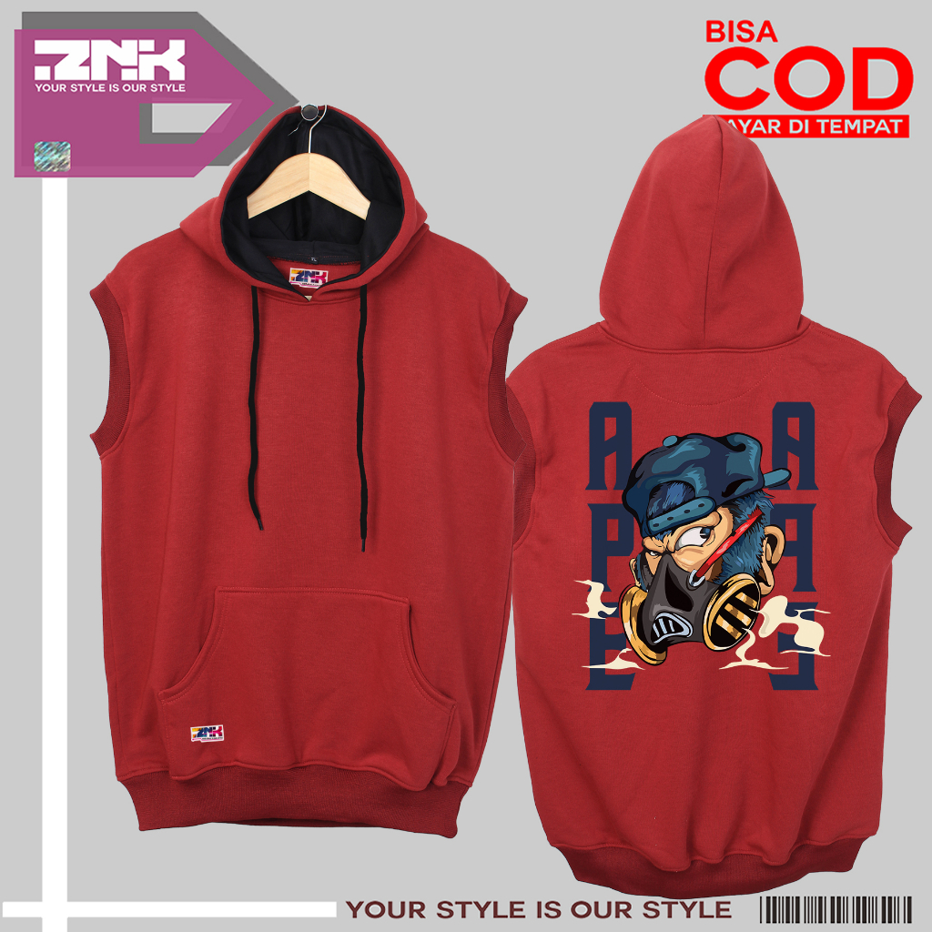 Rompi pria casual kekinian Rompi pria motor jumbo Hoodie rompi pria distro tebal warna Hitam Hoodie vest pria keren tebal distro terbaru 2023 Jacket rompi wanita kekinian terbaru viral distro Sweater vest wanita kortean style lucu