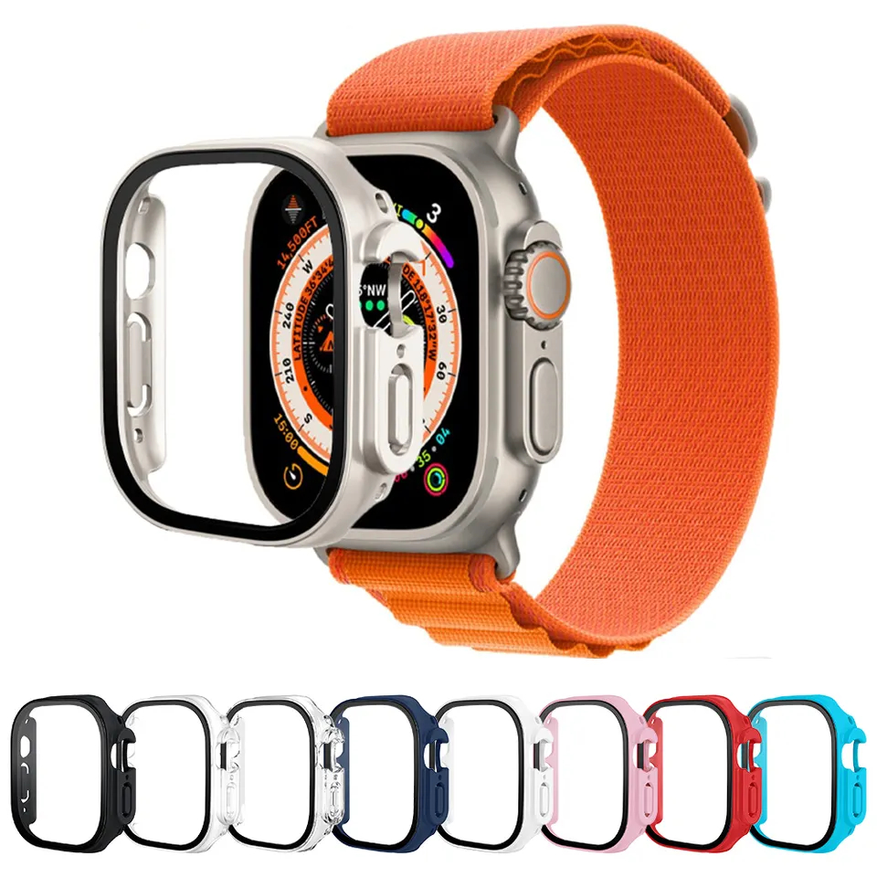 Hardcase + Screen Protector Apple Watch 49mm/2.2inch Pelindung Smartwatch