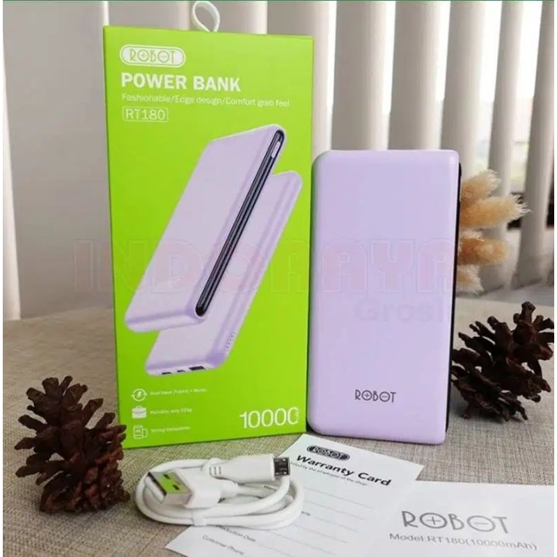 powerbank robot rt180. 10000mah