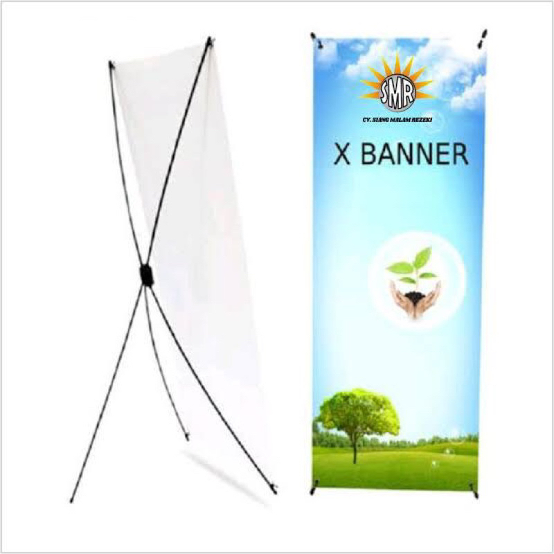 

X baner / tiang x baner