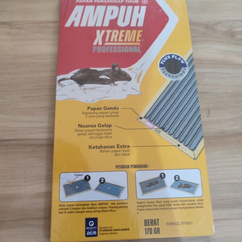 Lem Tikus Papan AMPUH XTREME Lebih Lengket Dan Awet 170 Gram