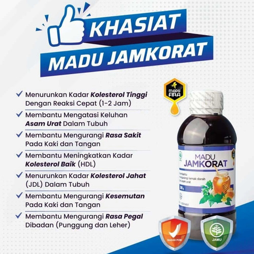 

Madu Jamkorat Untuk Mengatasi Asam Urat dan Kolesterol | Madu Jamkorat Asli Membantu Mengatasi Kolesterol ori 100%