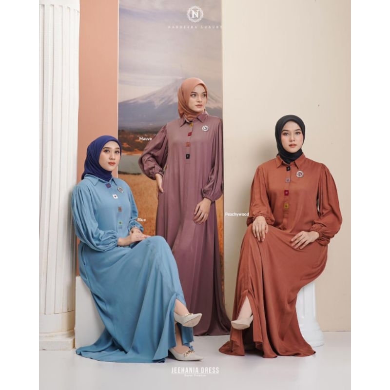 Jeehania Dress Murah Special harga busui by Nadheera Luxury