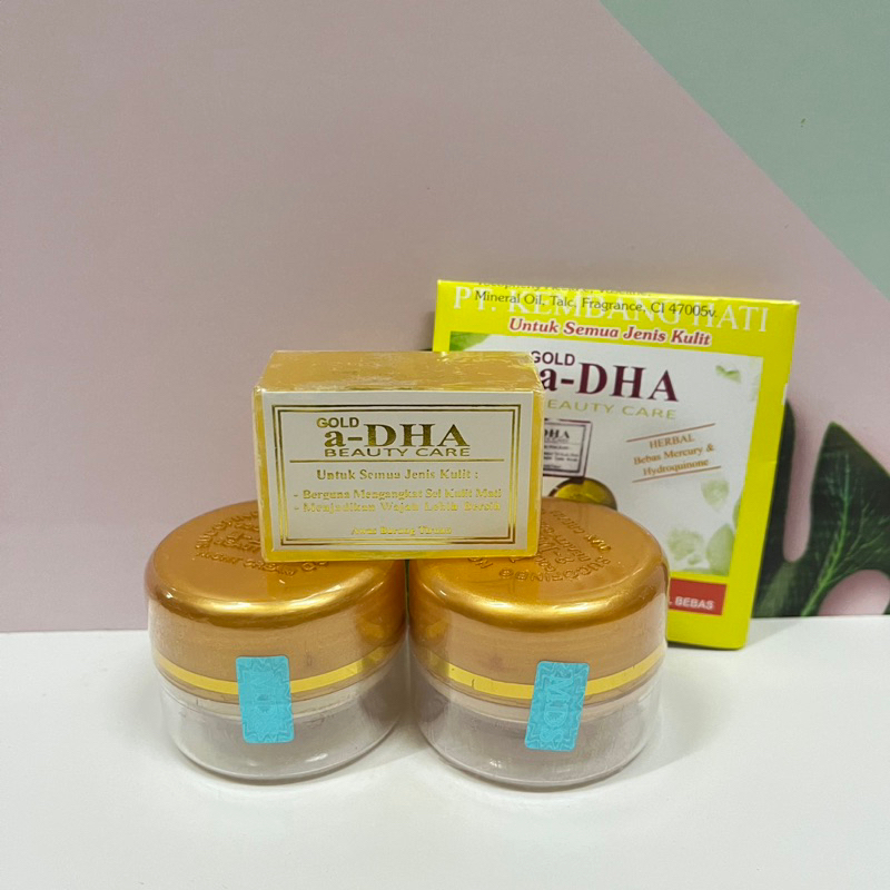 CREAM A DHA GOLD MDS ORIGINAL// paket cream a dha gold mds tutup timbul