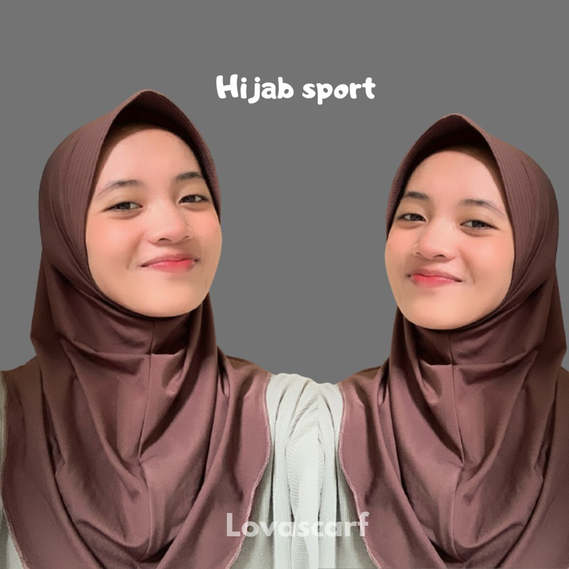 LIFANI SPORT / HIJAB SPORT / HIJAB OLAHRAGA / BERGO OLAHRAGA