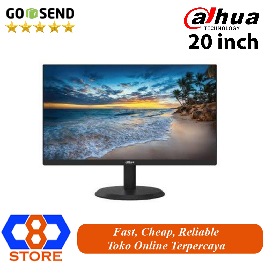 MONITOR LED 20 INCH DH-LM20-A200S HD SPEAKER