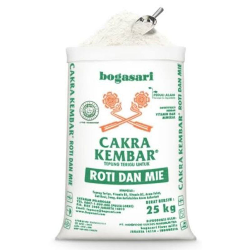 

TERIGU CAKRA KEMBAR KILOAN (REPACK) 1KG