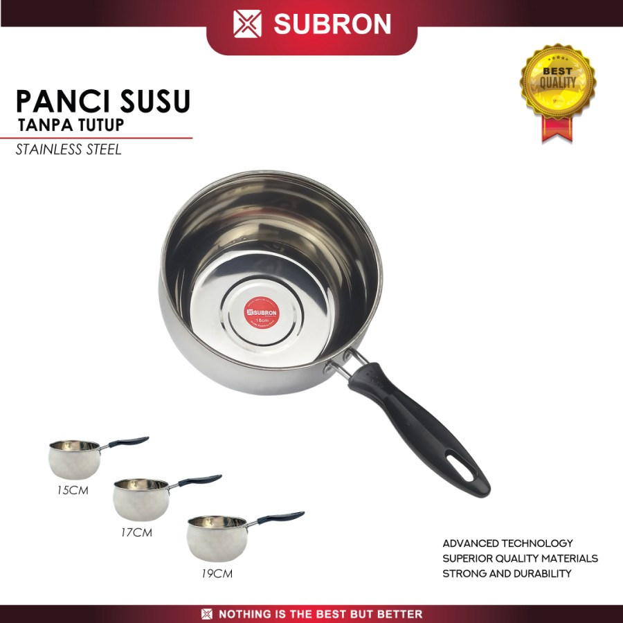 Panci susu stainless / Panci mie - PSSB Subron