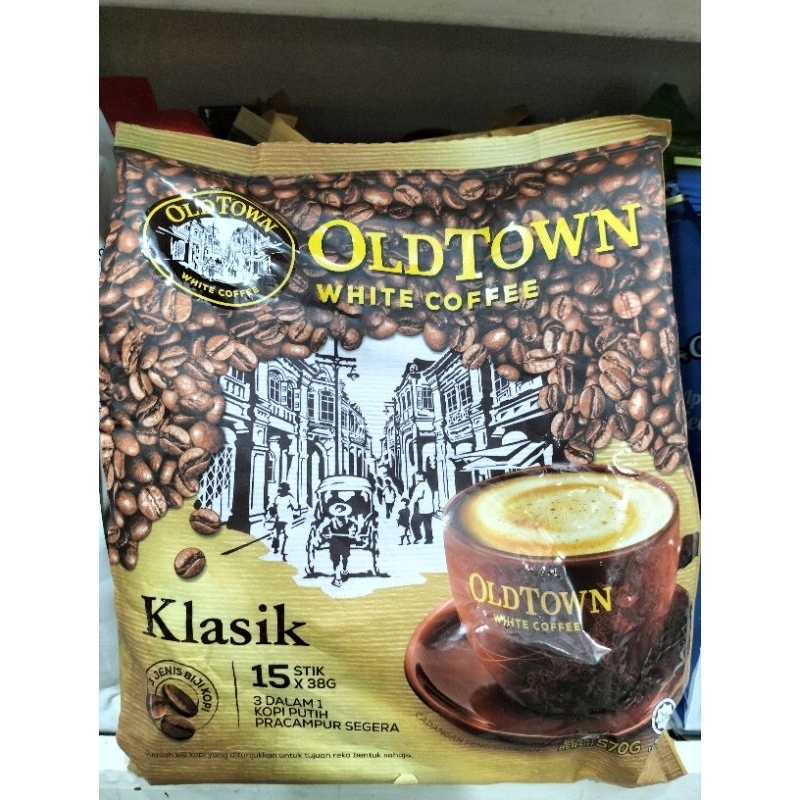 

Old Town Coffee Classic/Hazelnut/Kopi & Creamer Isi 15s