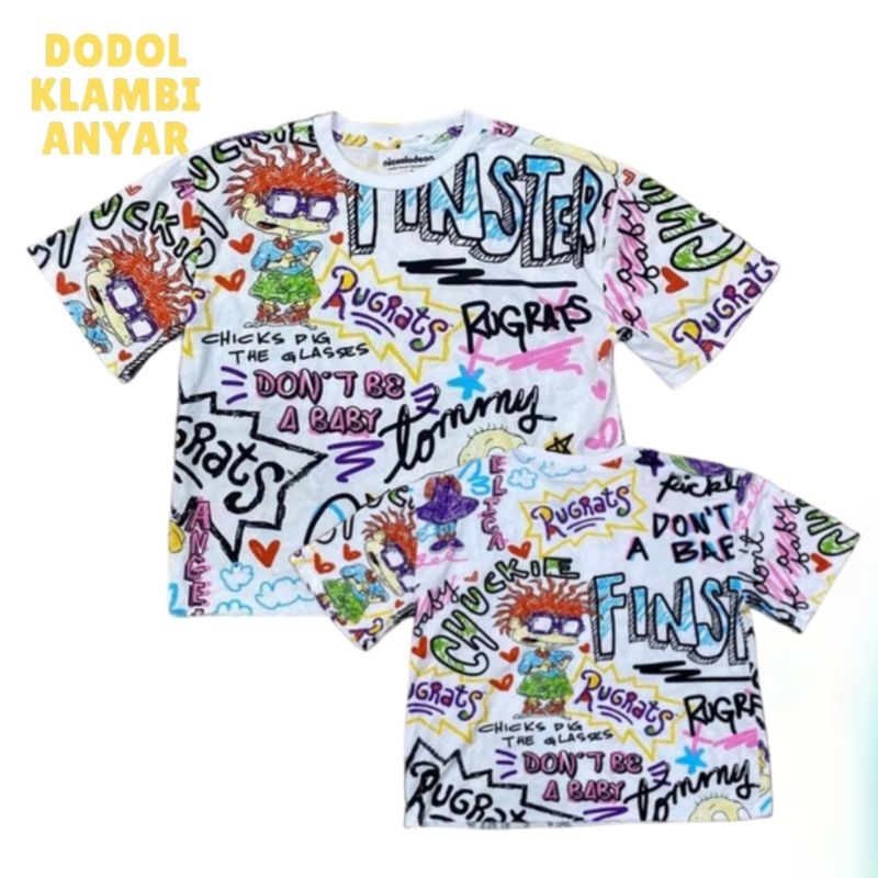 Kaos Nickelodeon Rugrats Cewek
